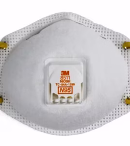 3M Particulate Respirator 8511, N95 with 3M Cool Flow -10/box