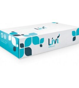 Facial Tissue; 2-ply; White; Flat Box; 30/cs