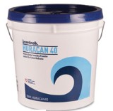 Low Suds Industrial Powder Laundry Detergent, Fresh Lemon Scent, 40 lb Pail