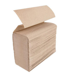 Folded Hand Towel; Multifold; Natural; 250/Pack, 16 Packs/Cs