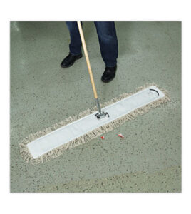 Dust Mop Cover; 48" Washable; White