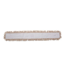 Dust Mop Cover; 60" Washable; White