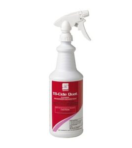 TB-Cide Quat Cleaner/Deodorizer/Disinfectant. Tuberculocidal. Virucidal. Fungicidal; 1 Quart EA/12 per case