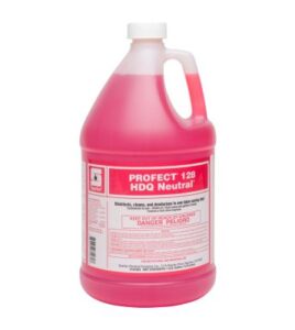 Profect 64 hdqC2 Neutral Disinfectant Cleaner; 2-Liter Ea - 4/case