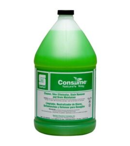 Consume; Cleaner, Odor Eliminator, Stain Remover, & Drain Maintainer; 1 Gallon Ea - 4/case