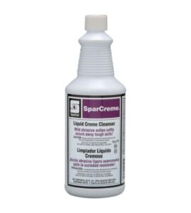 SparCreme Liquid Creme Cleanser; 1 Quart Ea - 12/case