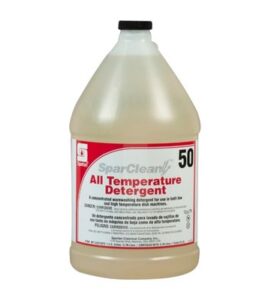 SparClean All Temperature Detergent 50; 1 Gallon Ea - 4/case