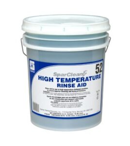 SparClean High Temperature Rinse Aid 52; 5-Gallon Pail