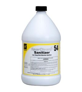 SparClean Sanitizer 54; 1 Gallon Ea - 4/case