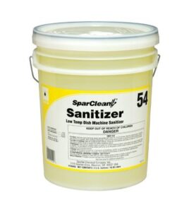 SparClean Sanitizer 54; 5-Gallon Pail