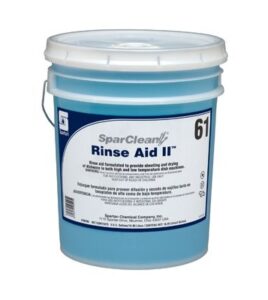 SparClean Rinse Aid II 61; 5-Gallon Pail